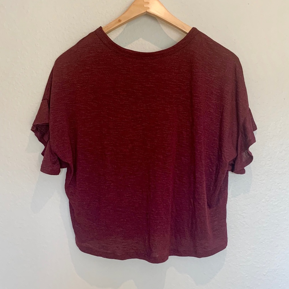 Bobeau Red Blouse